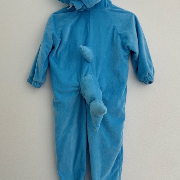Blue Baby Shark Onesie Costume size 18-24 Month - Picture 6 of 6